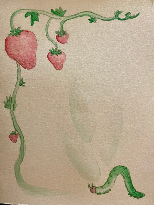 Strawberry Greeting Card