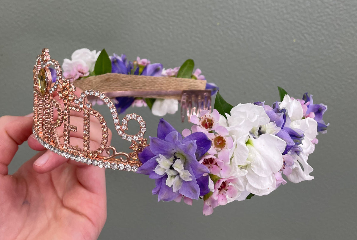 Floral Party Crown image 1